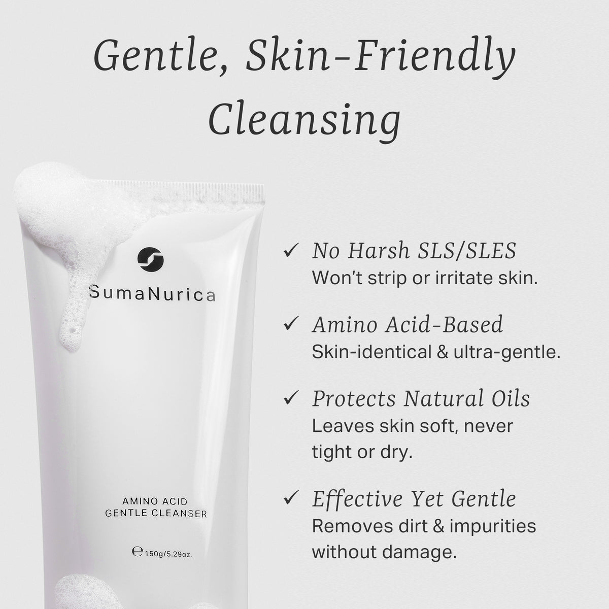 Amino Acid Gentle Cleanser 150g