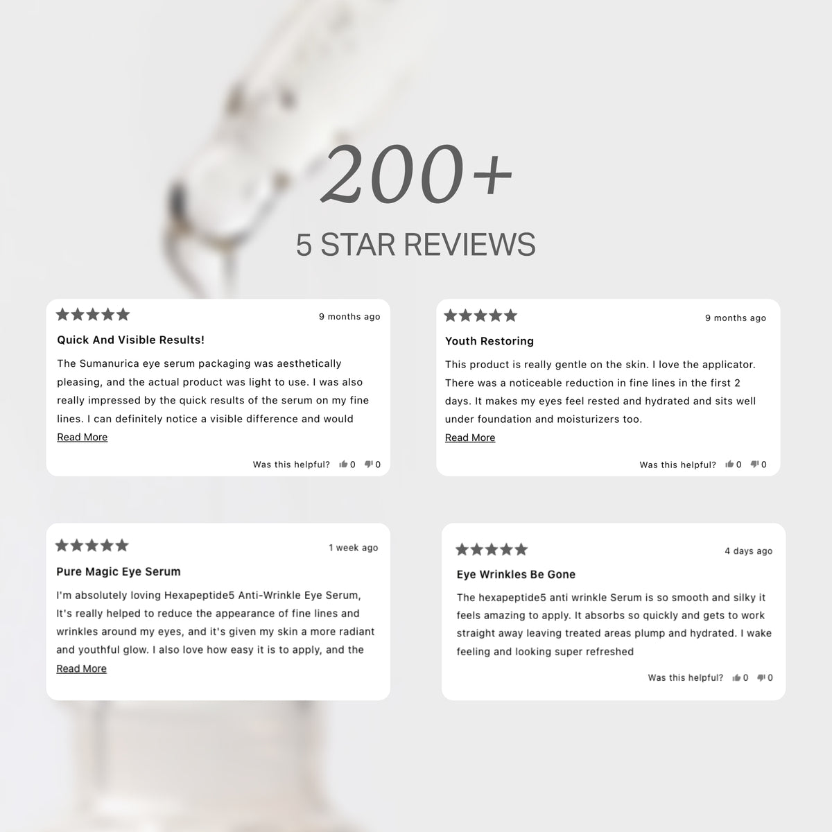 Hexapeptide5 Anti-Wrinkle Eye Serum 30ml