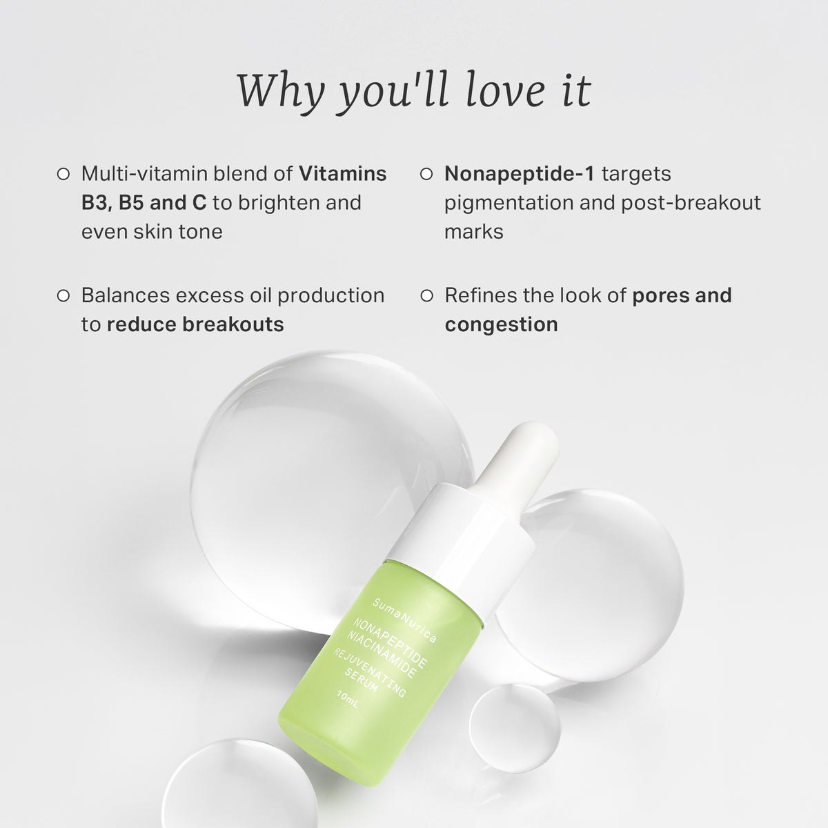 Nonapeptide Niacinamide Rejuvenating Serum 60ml